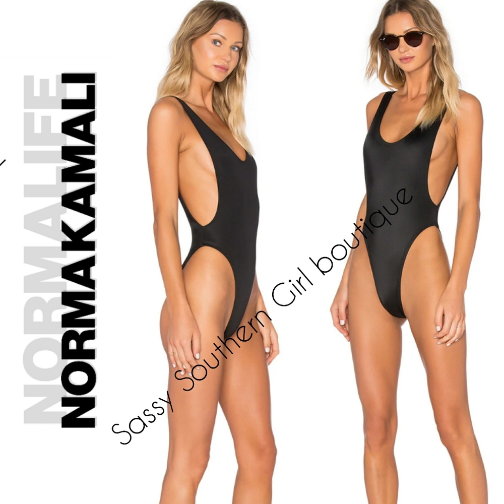 🆕⭐Norma Kamali  Marissa black swimsuit